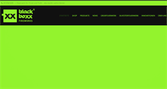 Desktop Screenshot of blackboxxfireworks.de