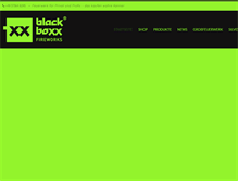 Tablet Screenshot of blackboxxfireworks.de